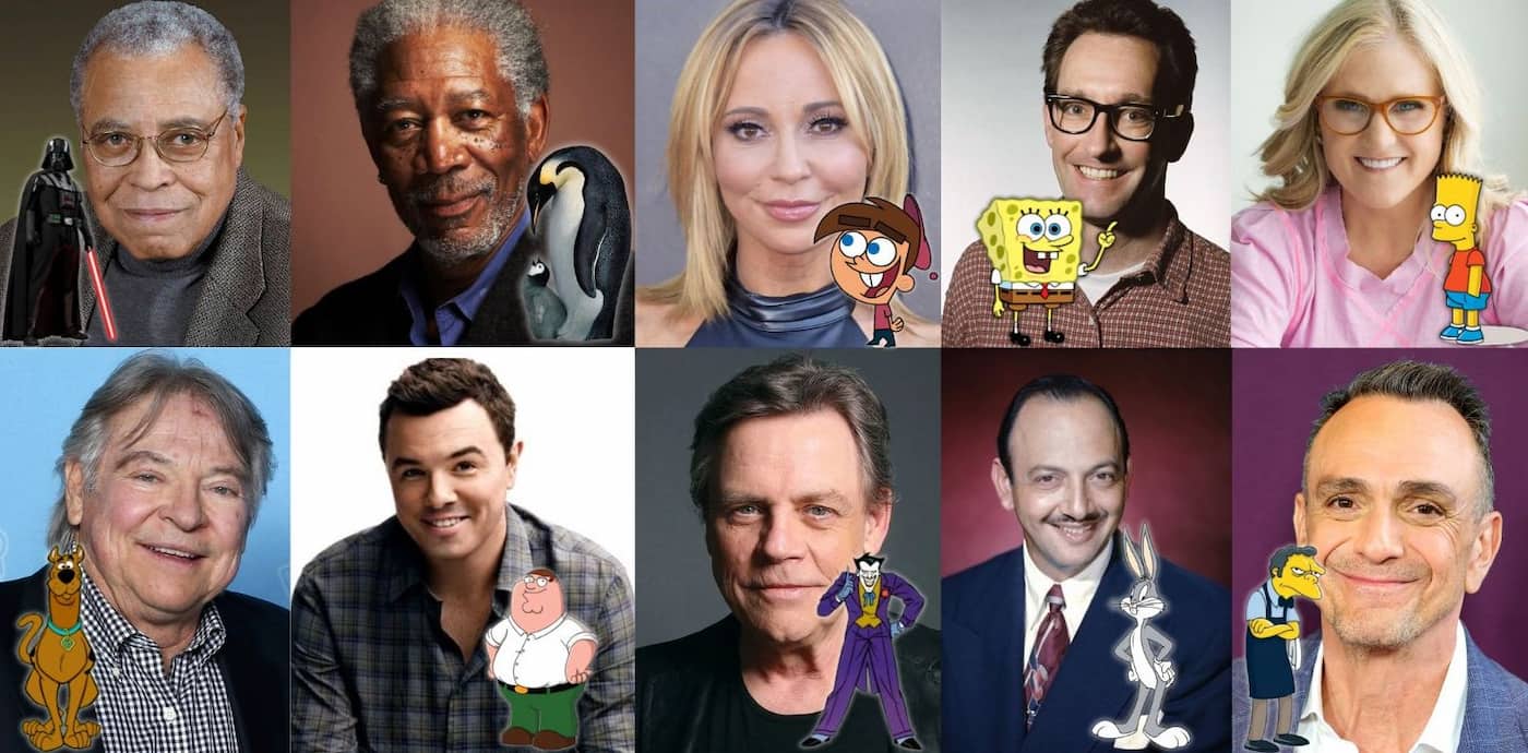 10 World’s Most Popular Voice Over Artists and Their Characters